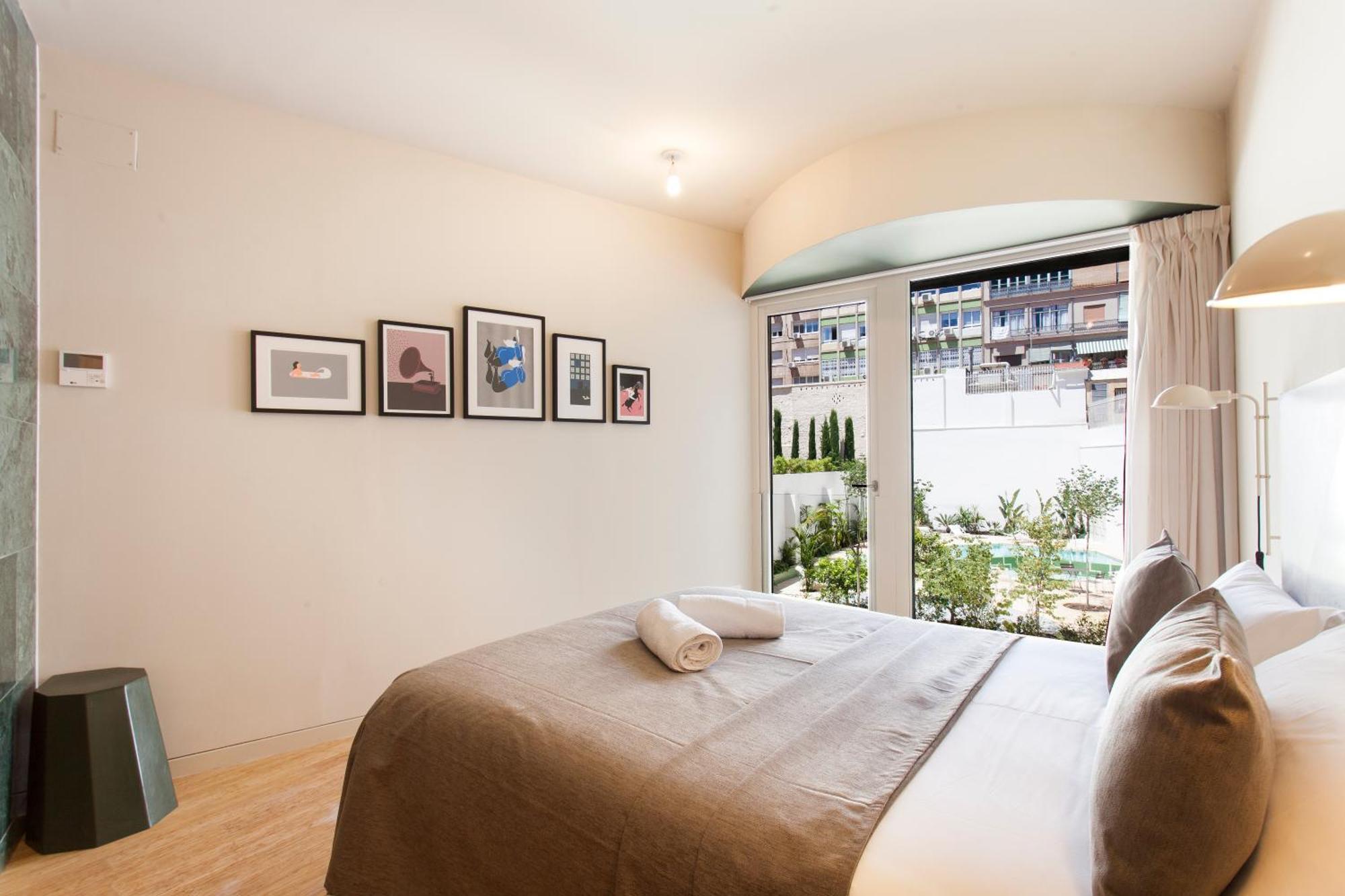 Aspasios City Oasis Apartments Barcelona Luaran gambar