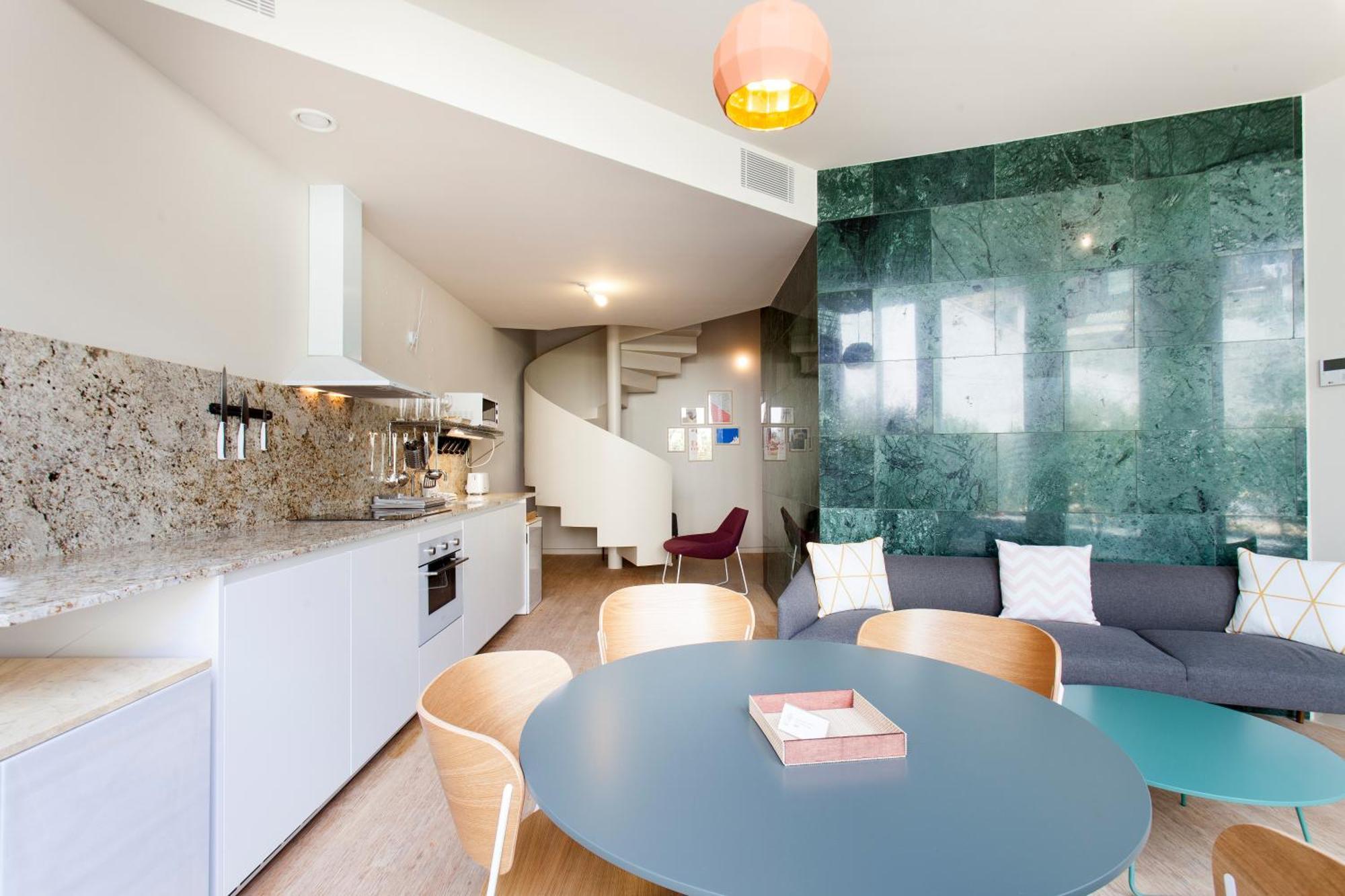 Aspasios City Oasis Apartments Barcelona Luaran gambar